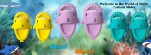 Welcome to the World of Shark Cushion Slides: Comfort, Style, and Fun in Every Step
