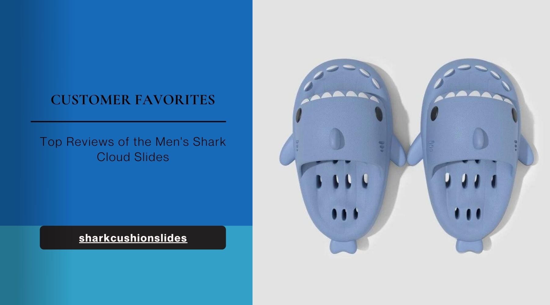 Customer Favorites: Top Reviews of the Men's Shark Cloud Slides