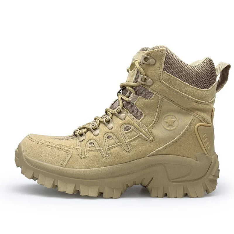 Rugged Terrain Lace Up All Terrain Boots