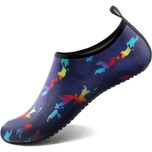 Vibrant Style Comfy Aqua Shoes