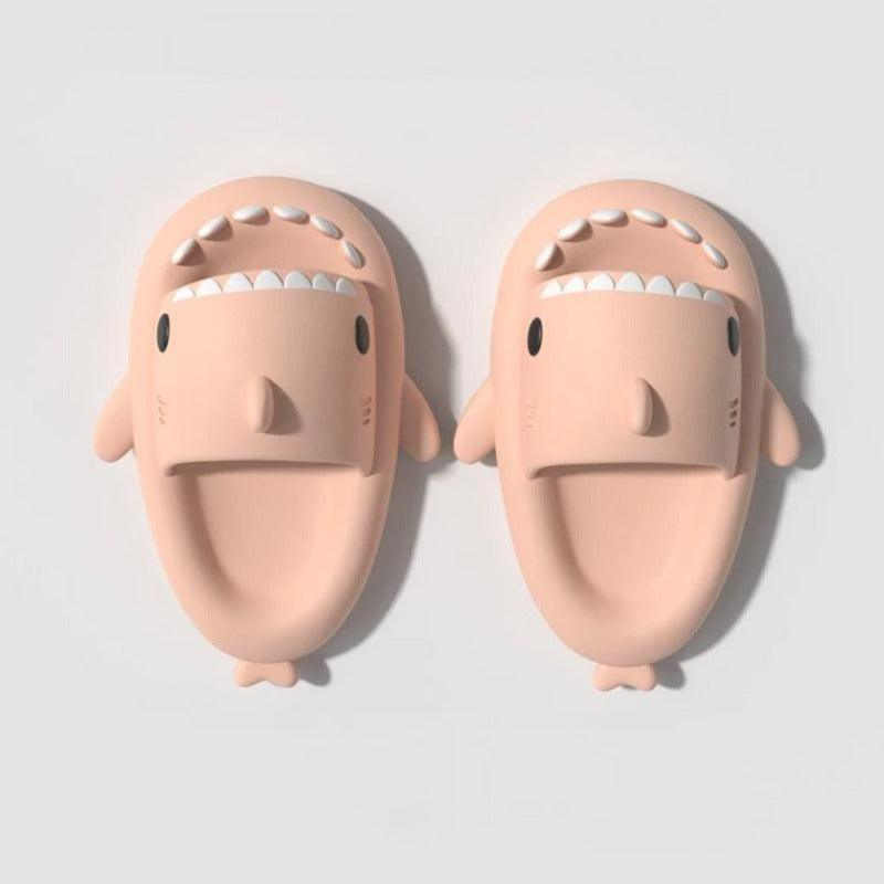 Shark Cloud Slides With Soft Eva Sole And Non Slip Design