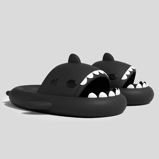 Shark Cloud Slides With Soft Eva Sole And Non Slip Design