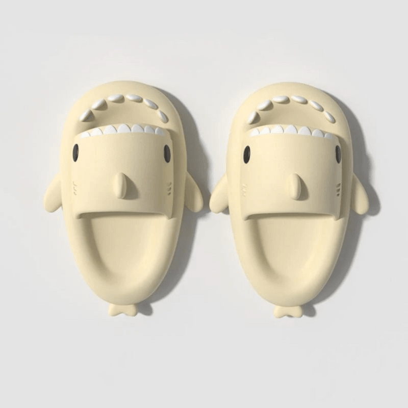 Shark Cloud Slides With Soft Eva Sole And Non Slip Design