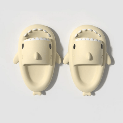 Shark Cloud Slides With Soft Eva Sole And Non Slip Design