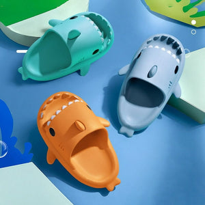 Cartoon Shark Slides Sandals