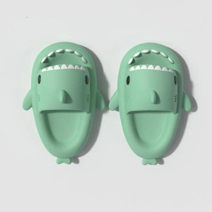 Shark Cloud Slides With Soft Eva Sole And Non Slip Design