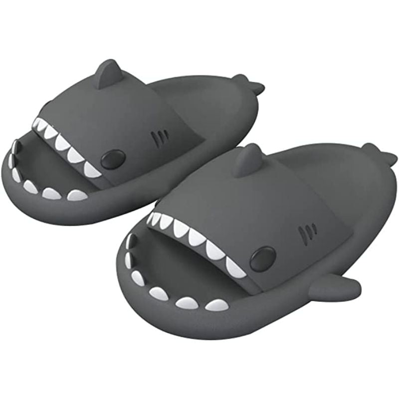 Non-Slip House Fluffy Shark Slippers for Women And Men