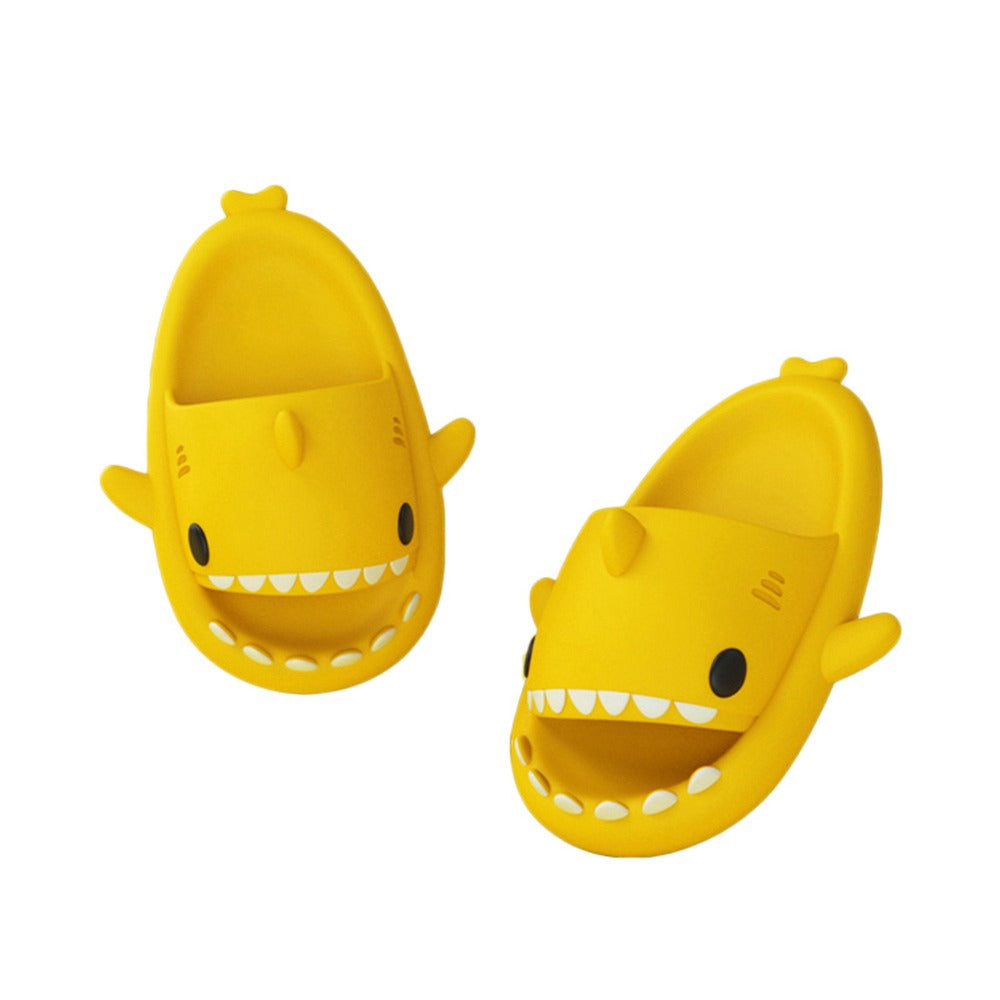 Unisex Cute Shark Slippers Non-Slip Shark's Mouth Open Slippers