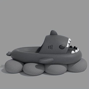 Lightweight Thick Bottom Open-toe Fish Shape Slippers