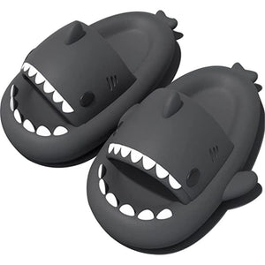 Lightweight Thick Bottom Open-toe Fish Shape Slippers