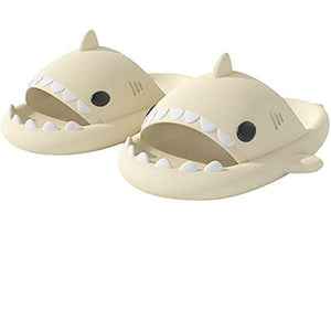 Soft Lightweight Anti-Slip Shark Slides for Women and Men