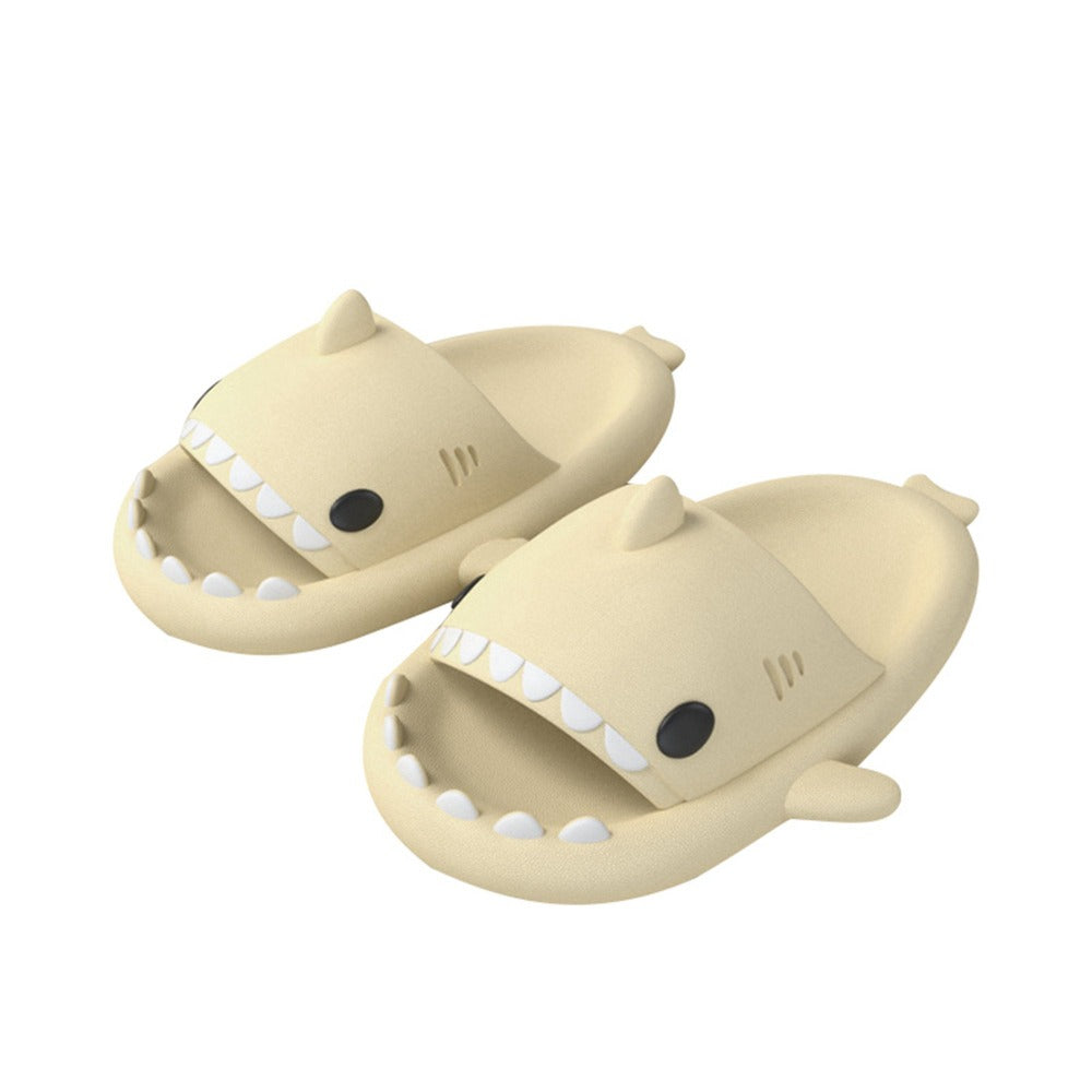 Unisex Cute Shark Slippers Non-Slip Shark's Mouth Open Slippers