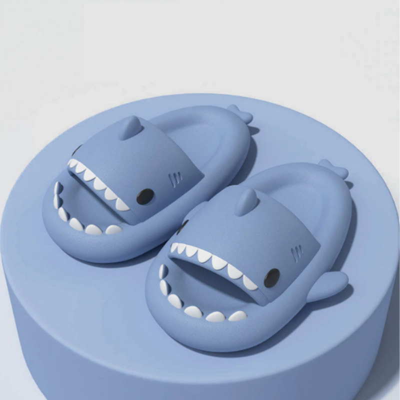 Comfy Shark Cushion Slides