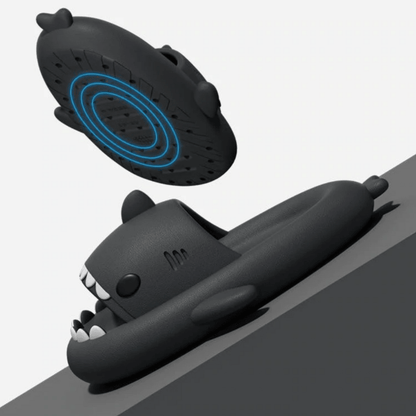 Shark Cloud Slides With Soft Eva Sole And Non Slip Design
