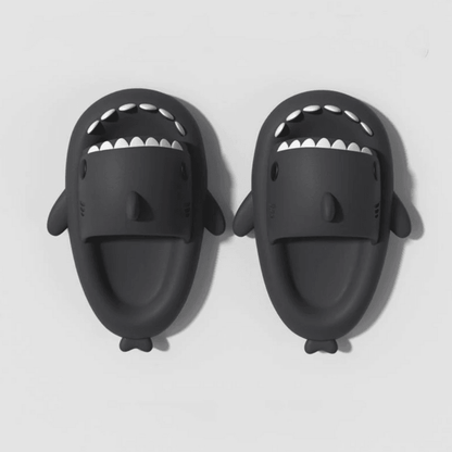 Shark Cloud Slides With Soft Eva Sole And Non Slip Design