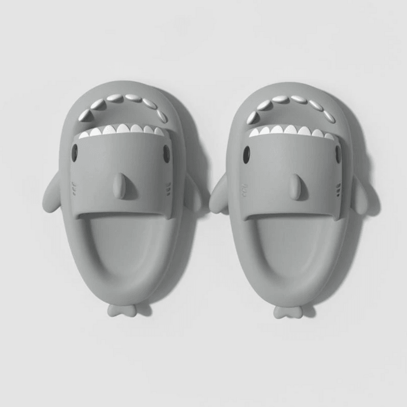 Shark Cloud Slides With Soft Eva Sole And Non Slip Design