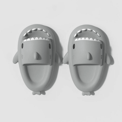 Shark Cloud Slides With Soft Eva Sole And Non Slip Design