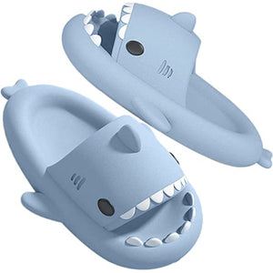 Cloudy Non-slip Open Toe Shark Slides