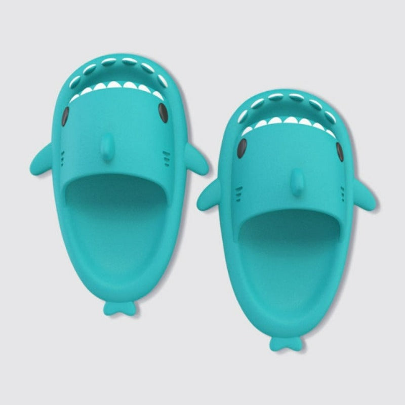 Shark Shape Cushion Slides