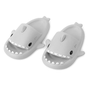 Novelty Non Slip Shark Slides For Boys Girls Kids Cute Shark Slippers Open Toe